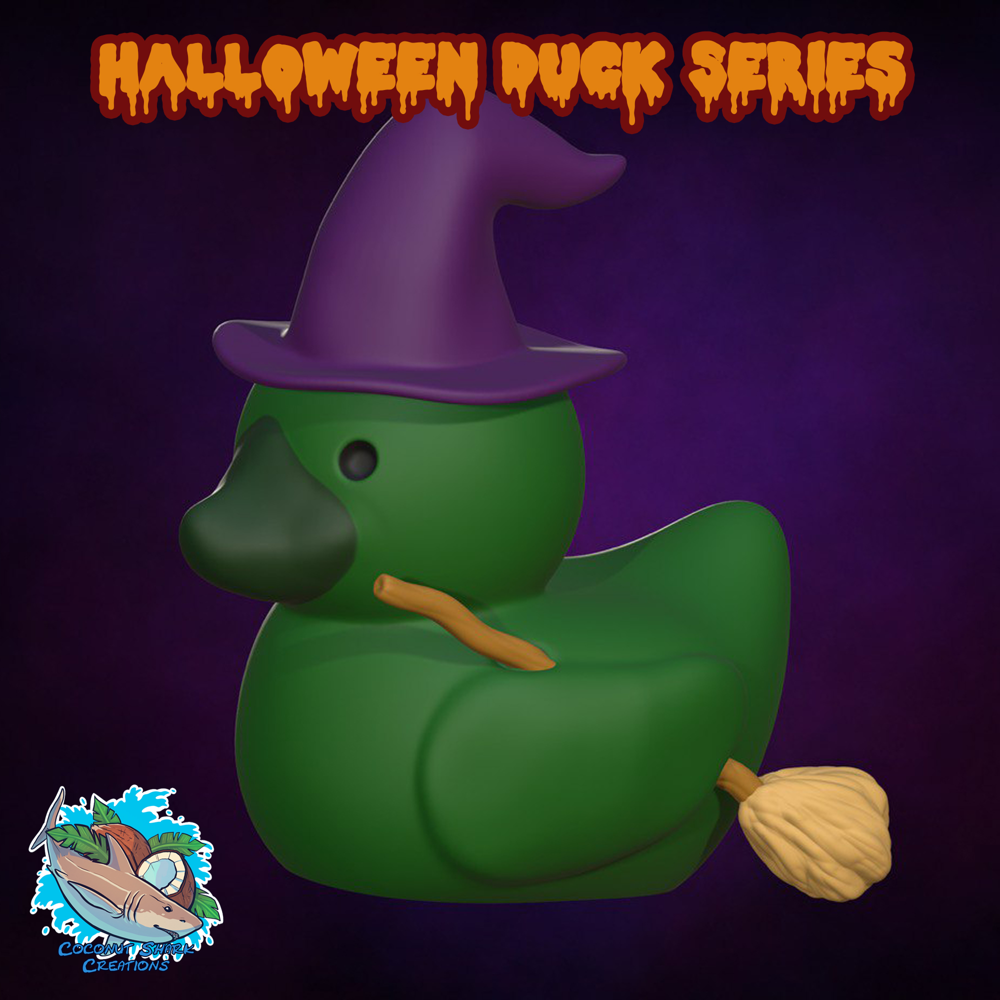 Witch Duck Halloween Series